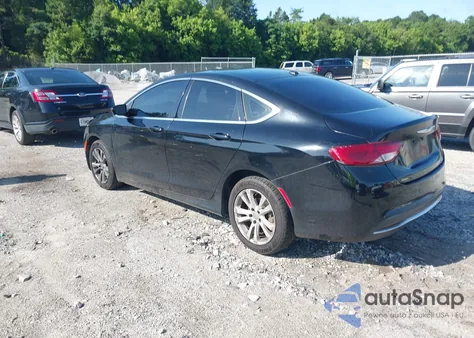 2015 Chrysler 200 Limited z USA, uszkodzony, nr VIN 1C3CCCAB0FN608221
